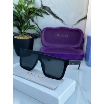 GUCCI GG1084S 004 Grey Square 54 mm Men's Sunglasses | eBay