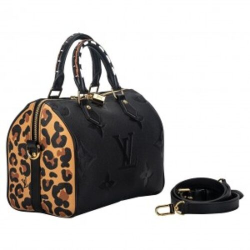 Lady Louis Vuitton Bag Speedy Duffle With Box 466 3