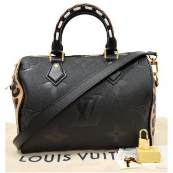 Lady Louis Vuitton Bag Speedy Duffle With Box 466 4