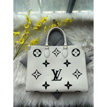 Louis Vuitton Leather Tote Bag