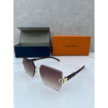 Louis Vuitton Sunglasses Fameless Brown Gold For Men