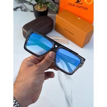 Louis Vuitton Sunglasses For Men Grey Blue 5