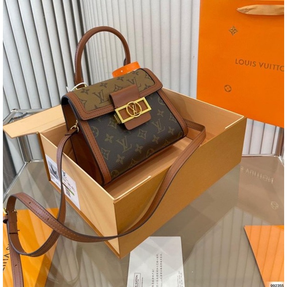 Louis Vuitton Handbag Fall Dauphine Bag With Og Box And Dust Bag (Full  Brown) S14 (J1405) - KDB Deals