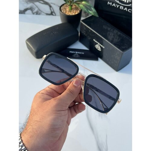 Maybach Sunglasses For Men Black Gold 2