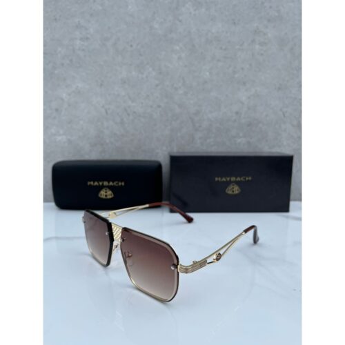 Maybach Sunglasses For Men Brown Gold 1
