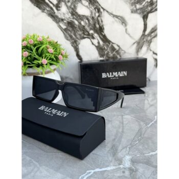 Men's Balmain Sunglasses 70 Full Black