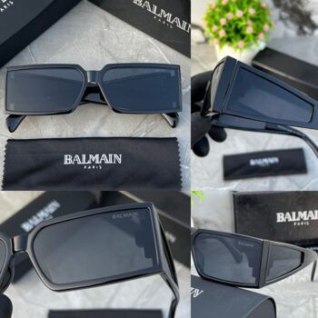 Balmain Plastic Dark Sunglasses – The Hangout