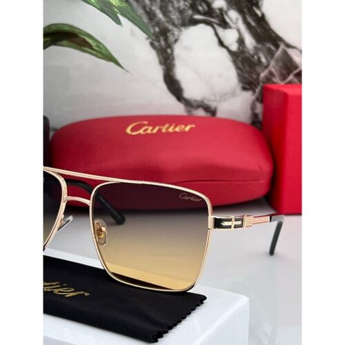 Mens Cartier Sunglasses 82 Sea Green 4