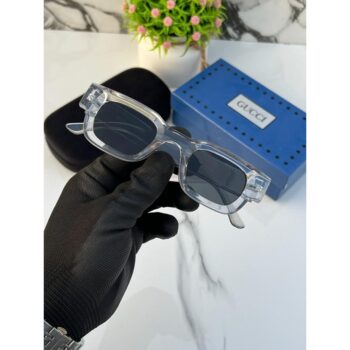 Men's Gucci Sunglasses Fibre Grey Black (1)