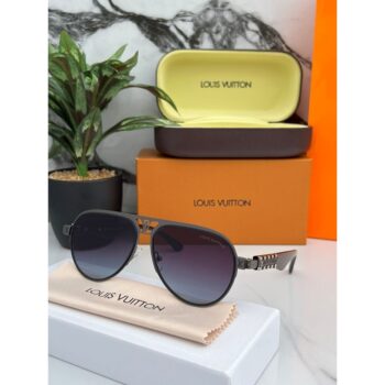 Men's Louis Vuitton Sunglasses 5123 Green Shaded