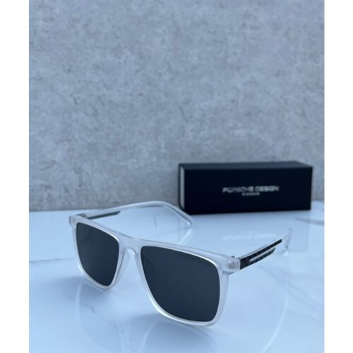 Men's Porsche Sunglasses Design Transparent Black