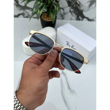 Men's Rayban Sunglasses 03 Gold Black