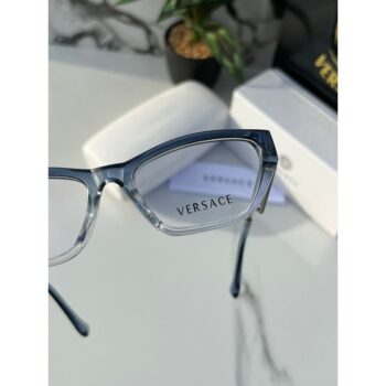 Mens Versace Sunglasses 2625 Transparent Blue 3