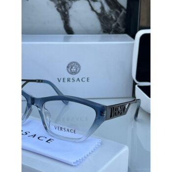 Mens Versace Sunglasses 2625 Transparent Blue 5