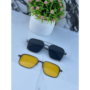 Metal Attachment Sunglasses For Men 2