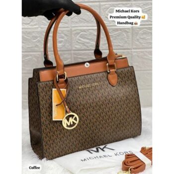 Michael Kors Brown Ladies Hendrix Leather Messenger Bag 30F0G1HM2L  194900123799 - Handbags - Jomashop