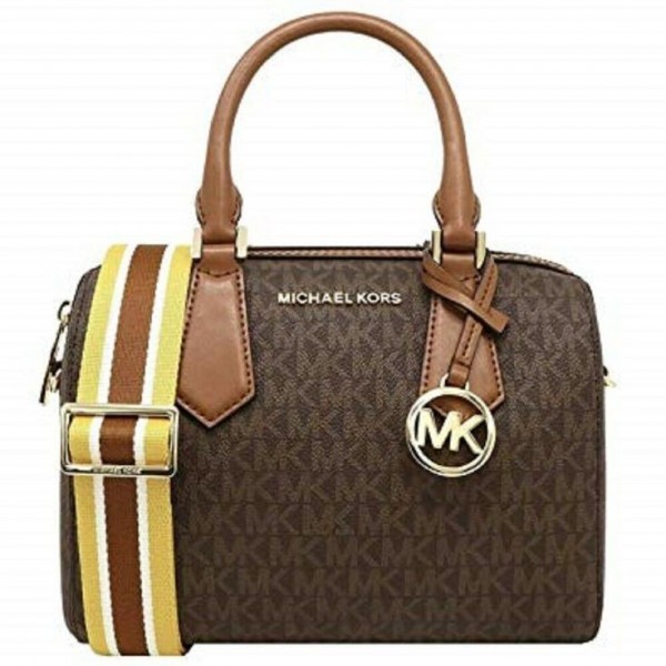 Michael Kors Fulton Womens Small Crossbody Handbag Brown: Handbags:  Amazon.com