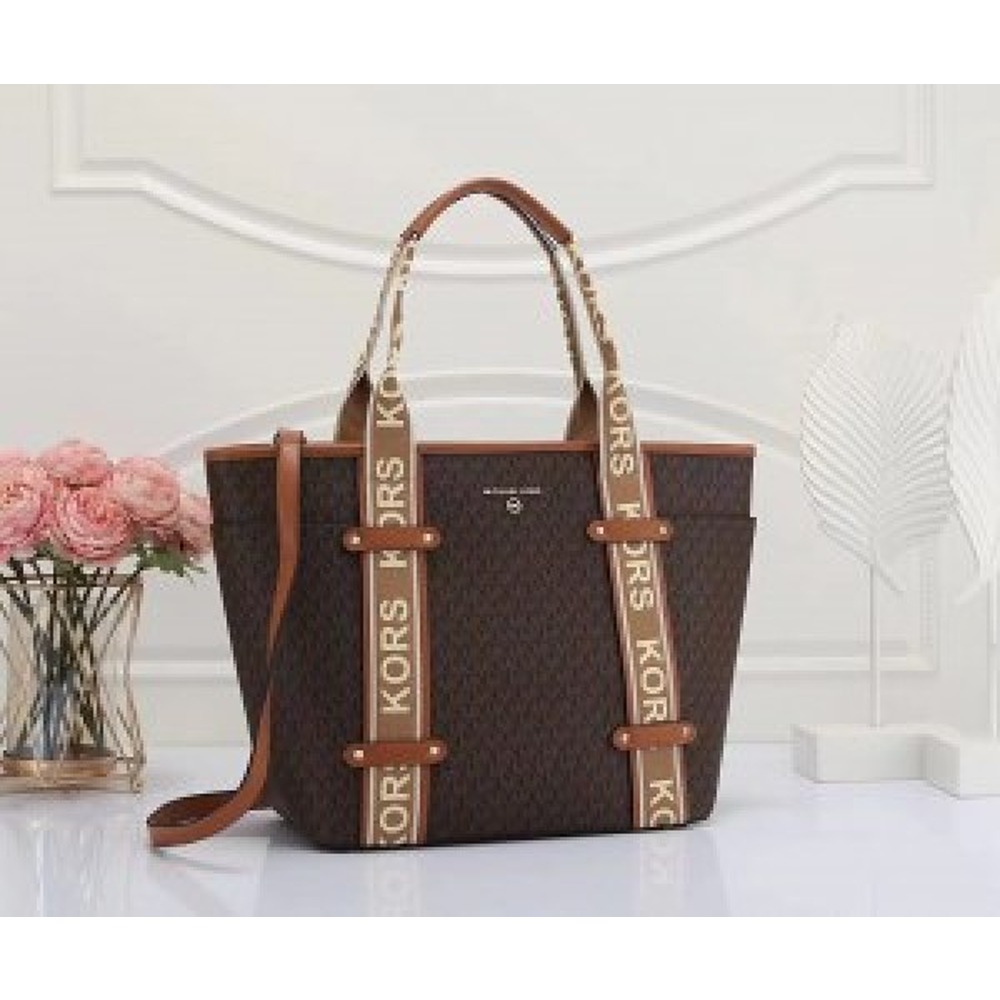Michael Kors Women PVC Leather Small Satchel Crossbody Bag Handbag Brown  Green 194900678947 | eBay