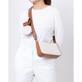 Michael Kors Leather Handle Bag - Blue Shoulder Bags, Handbags - MIC257007  | The RealReal