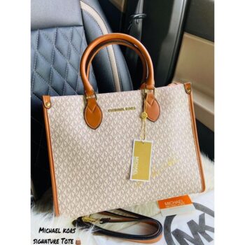 Buy Michael Kors Handbag With Dust Bag and Sling (Brown) (LB803)