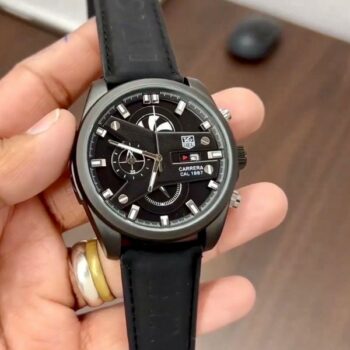 New Design Men's Leather Tag Heuer Watch