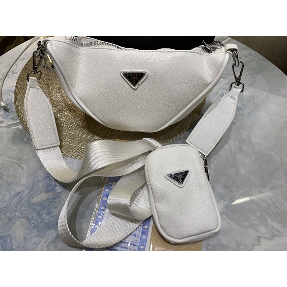 Prada Black Re-Nylon and Saffiano Leather Shoulder Bag (Unisex) – The  Factory KL