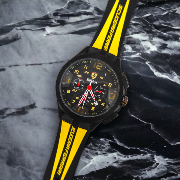 Gevril Men's Scuderia Swiss Quartz Black Stainless Steel Bracelet Watch  45mm - Macy's
