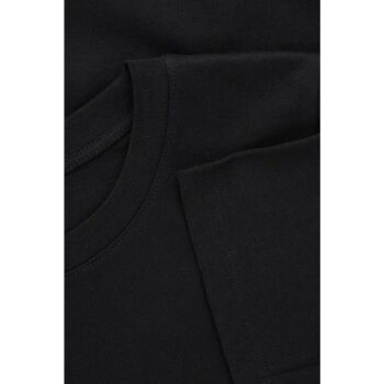 Trending Cotton Unisex Burberry T Shirt Black 2