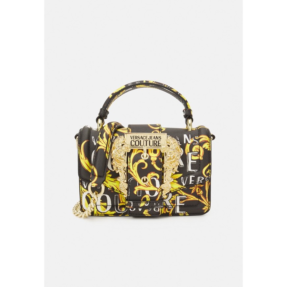 Buy Versace Handbag Jeans Coulture Shoulder Bag With Box And Sling (Black)  (J1065)