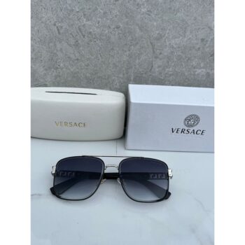 Versace Sunglasses Bridge Silver Blei For Men 3
