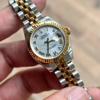 Women's Rolex Watch White Dial 2