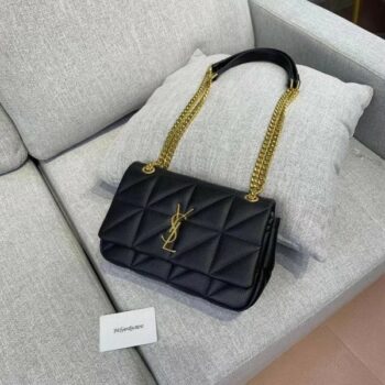 Ysl Quilted Puffer Bag With Original Box