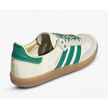 Adidas Shoes originals wales Bonner Samba Cream White Bold Green Easy Yellow 3