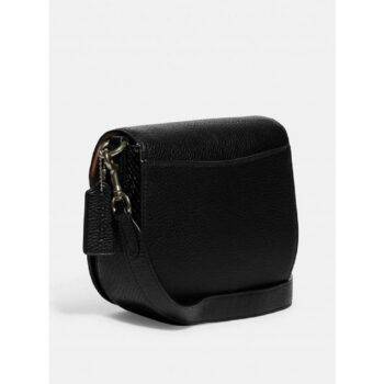 Coach Handbag Morgan Saddle Bag With OG Box Dust Bag Black 233 6