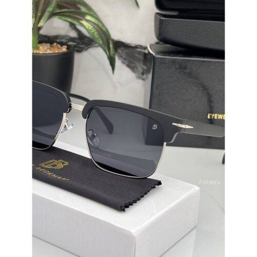 David Beckham Sunglasses 1872 Black Silver 1
