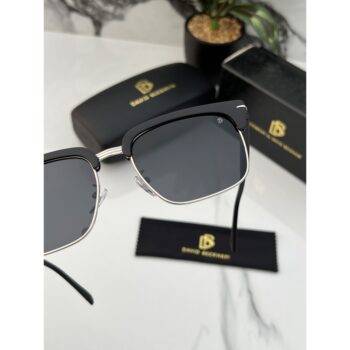 David Beckham Sunglasses 1872 Black Silver 4