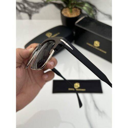 David Beckham Sunglasses 1872 Black Silver 5
