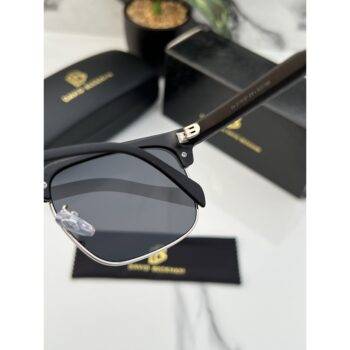 David Beckham Sunglasses 1872 Black Silver 6