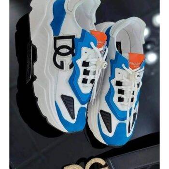 Dolce Gabbana Shoes Daymaster Sneaker White Blue