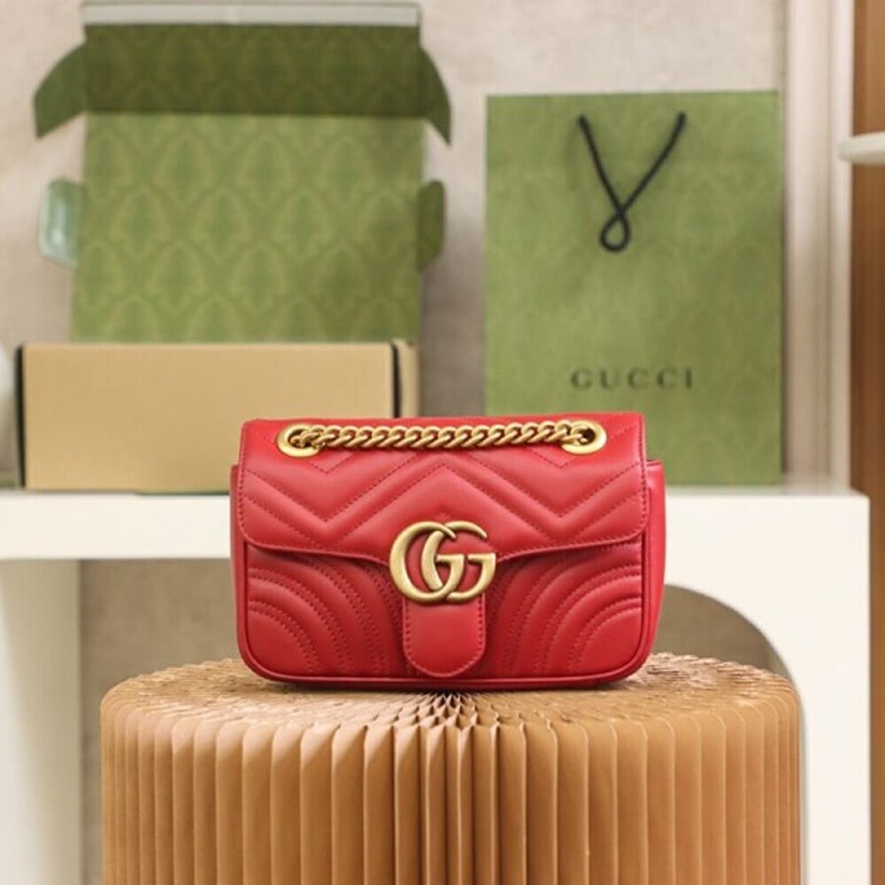 GUCCI Ophidia Mini Shoulder Bag With Gg Pattern