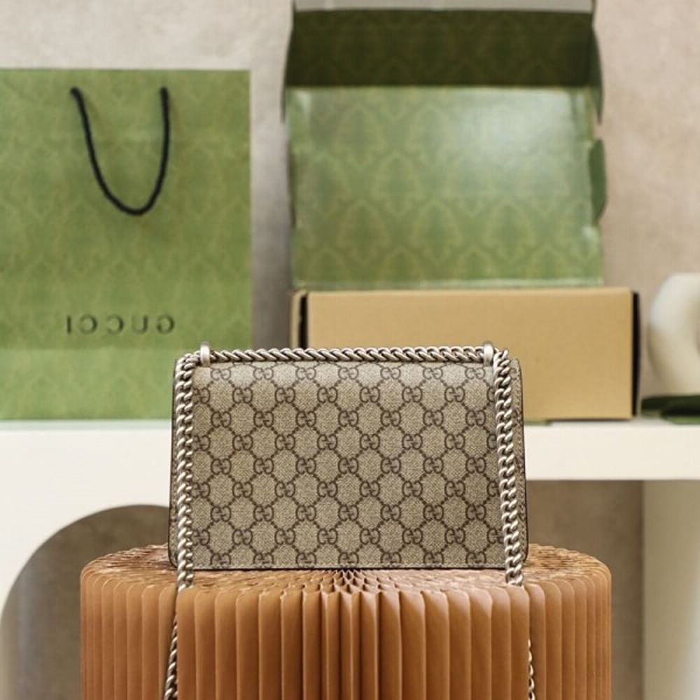 Buy Gucci Leather Handbag Dionysus Shoulder Bag With OG Box & Dust Bag (Red  - 252) (J168)
