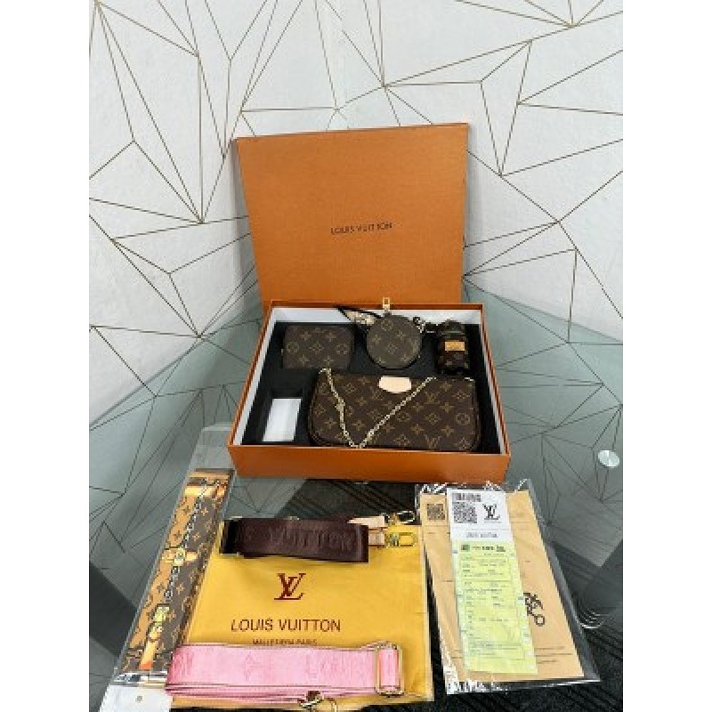 Louis Vuitton Bag Pochette Combo With Og Box and Dust Bag (LB748) - KDB  Deals
