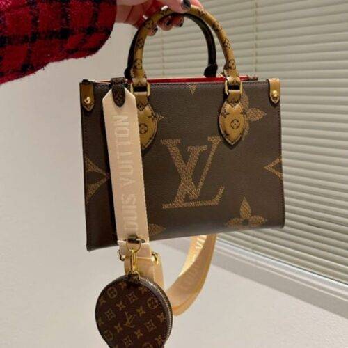 Louis Vuitton Bag Premium Onthego With Coin Pouch and Double Box