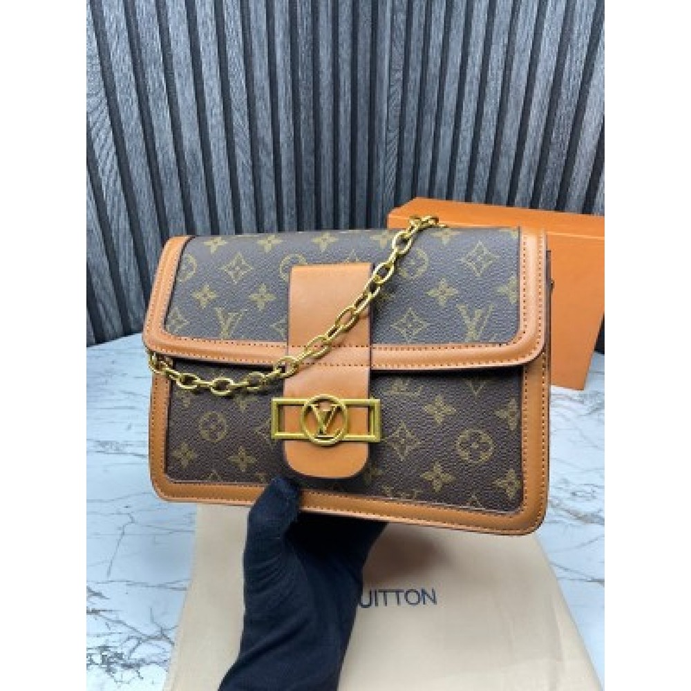 Girl's Louis Vuitton Handbag Dauphine Big Logo Bag With Box (J1461) - KDB  Deals