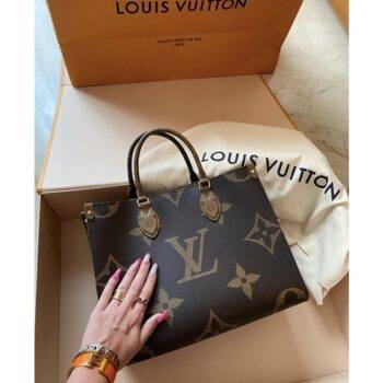 Louis Vuitton Handbag On The Go Double Box Premium Quality With Magnet Double Box No Return