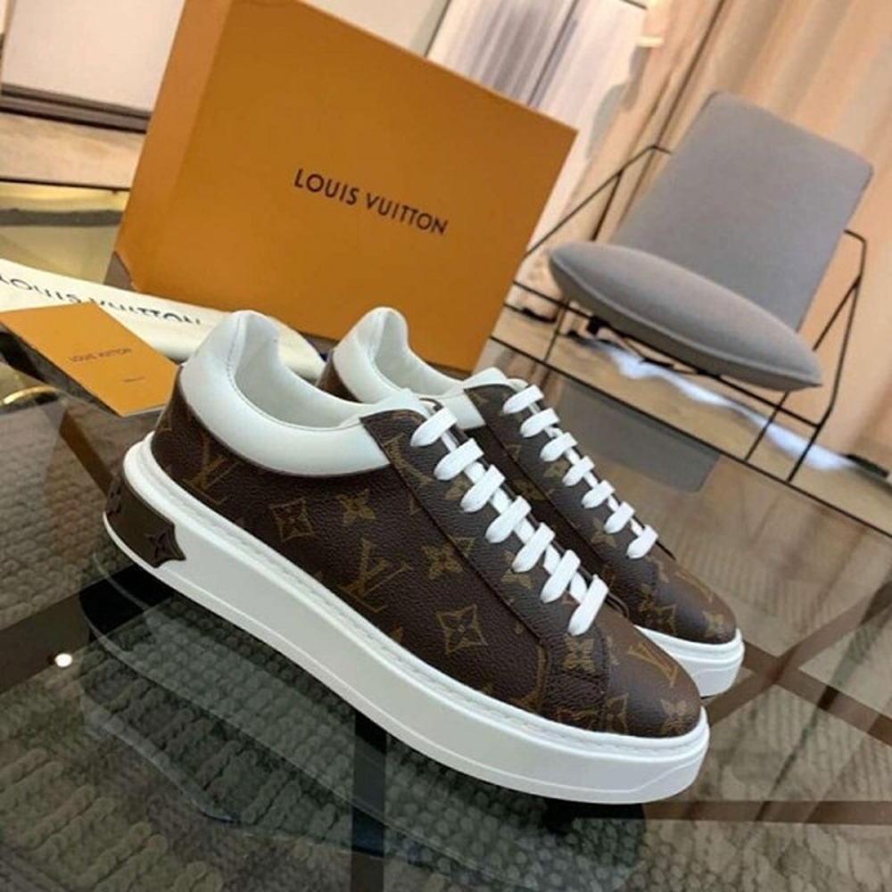Louis Vuitton Shoes lv Trainer Brown White (SW2103) - KDB Deals