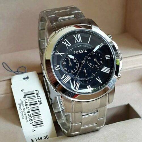 Mens Analog Fossil Watch Fs4653 Grant 3