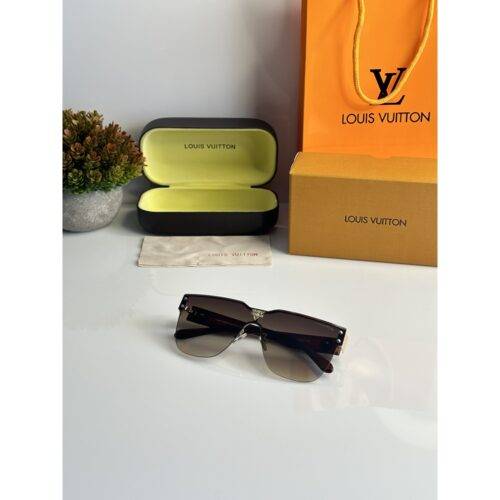 Mens Louis Vuitton Sunglasses 10142 Brown 1