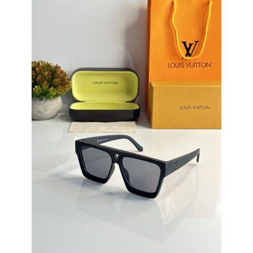 Men's Louis Vuitton Sunglasses 1502 Full Black