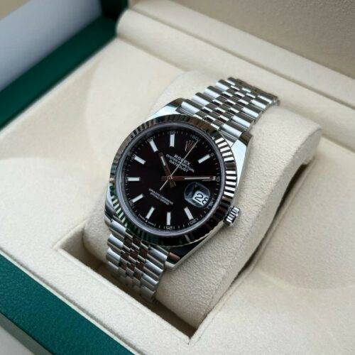 Mens Rolex Watch Oyster Perpetual Date Just 14 1